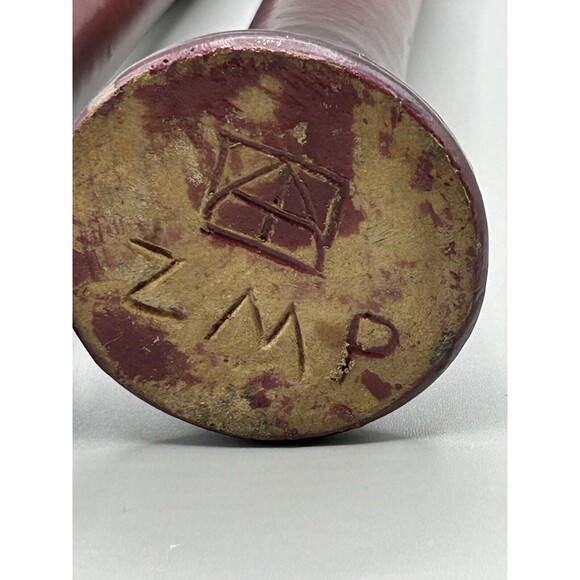 Van Briggle very early 1903-1920 Bud vases Purple Rose SET OF 2 - Picture 5 of 16